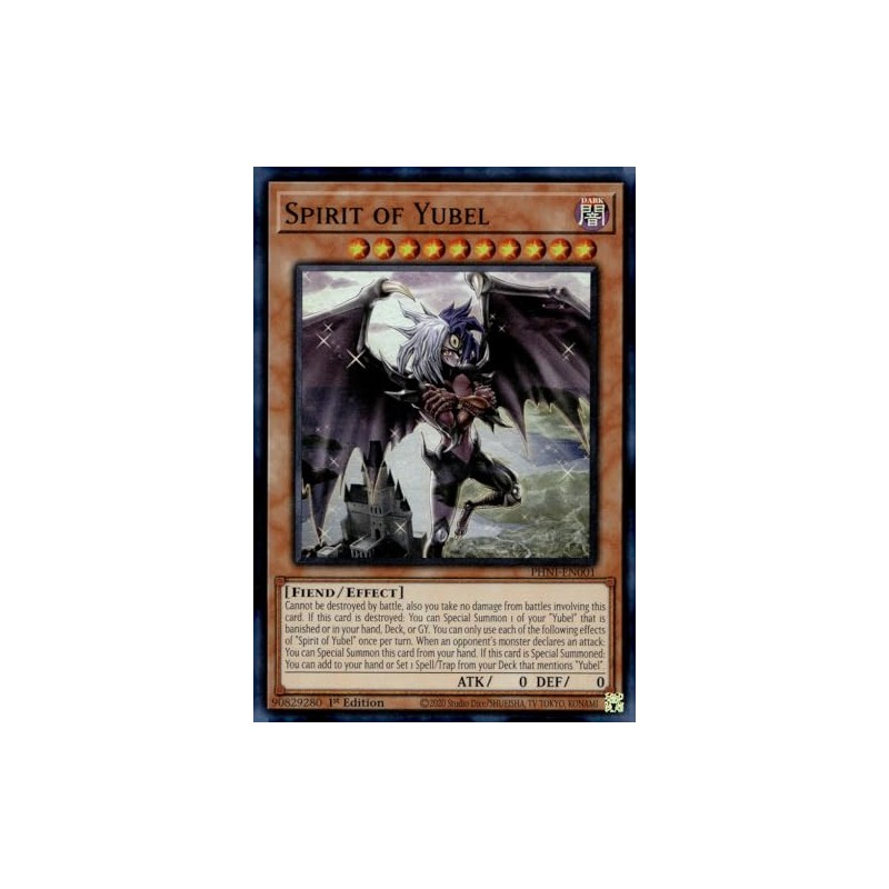 Spirit of Yubel - PHNI-EN001 - Super Rare - 1st