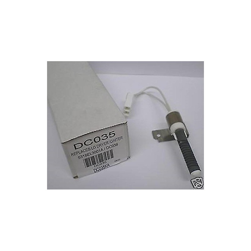 Major Appliances DC035 Gas Dryer Ignitor for LG 5318EL3001A Igniter