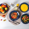vicrays Wide Rim Soup Bowls - 27oz Ceramic Pasta Plates