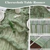 BEELIFY BEELIFY 2 Pack 10 Ft Cheesecloth Table Runner Sage