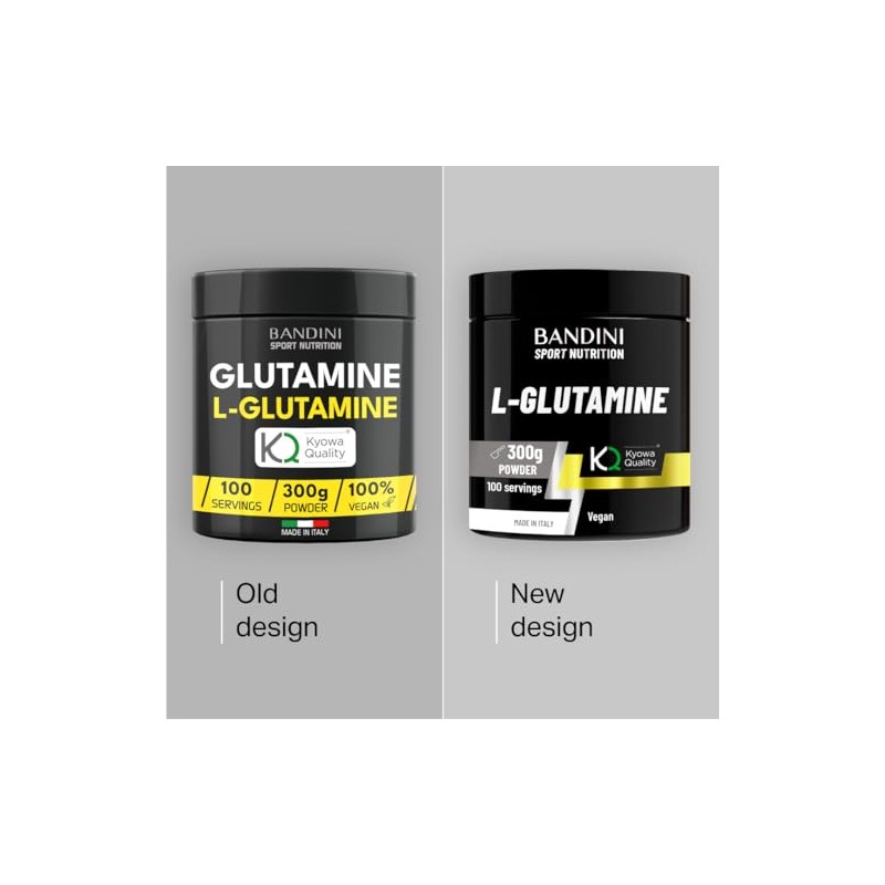 Bandini® L-Glutamine Powder | 3000 mg Pure Kyowa® Quality Glutamine