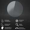Bruni Screen Protector Compatible with Garmin Fenix 6X 51 mm