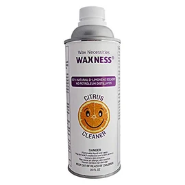 Wax Necessities Waxness Natural Concentrated Citrus Depilatory Wax Cleaner 95 Percent D Limonene 16 Ounces