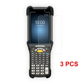 3 PCS Screen Tempered Glass Protective Film for Zebra for Symbol MC9300 MC930B-G Handheld Barcode Scanner,[9H Hardness] - HD Full Coverage,Anti-Crushing