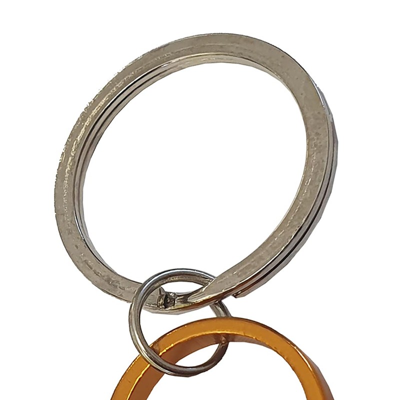 Komonee Bike Gold Metal Key Chain Bicycle Keyring Trail Keychain