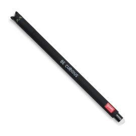 LEGAMI Erasable Gel Pen Thermosensitive Ink 0.7mm Tip Diameter 15cm Length Black Ink