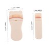 Baluue 2pcs Plastic Eyelash Curler Wide-angle Clamp Girls' Makeup Tool