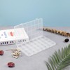28 Grids Plastic Organizer Box with Dividers for Crafting, Storage