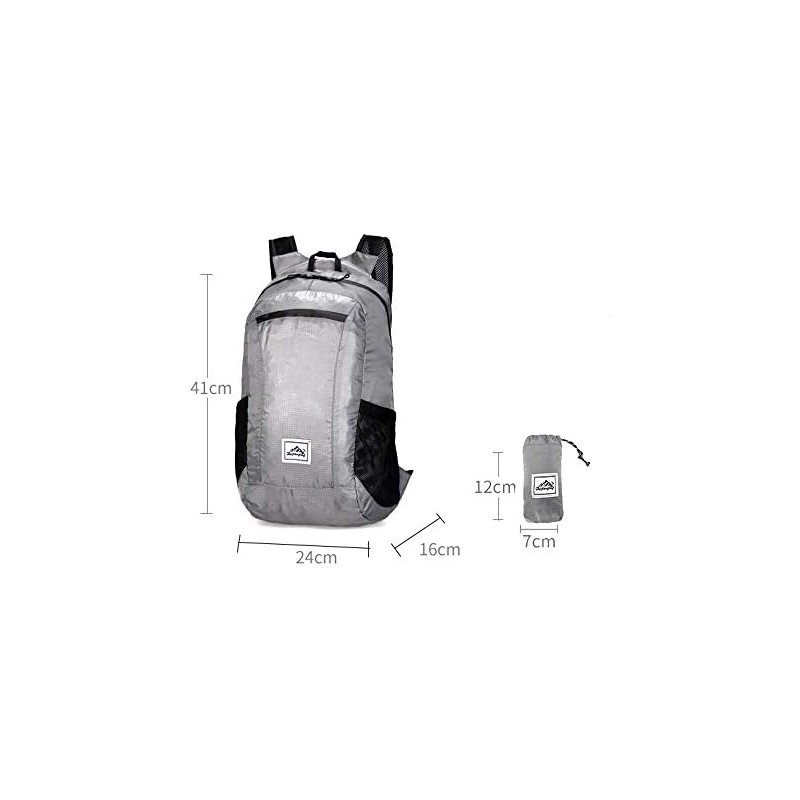 Mochila plegable impermeable 20L ultraligera ACAGALA – Ideal para viajes