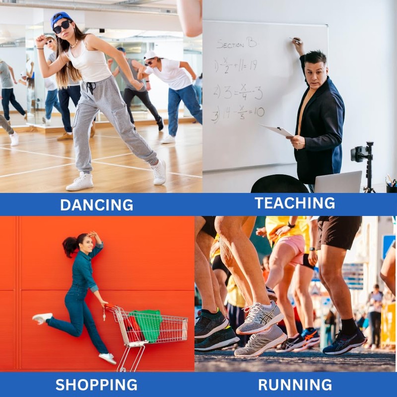 Dadson Arch Support Insole, Heel Soreness (UK-9/10.5 - Large)