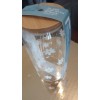 Crofton Cute 18oz Glass Cups with Bamboo Lid, various varieties,