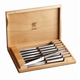 ZWILLING Steak Knife Set of 8, German Knife Set, Stainless Steel, Gift Set