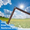 Clear Tarp, 10×12FT Plastic Tarps Heavy Duty Waterproof with Grommets,