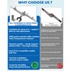 154568002 Dishwasher Lower Spray Arm -Complete with 5304518968 Support &