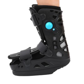 Offloading Walking Boot Inflatable Walker Fracture Boot for Heel Pain or Ankle Sprained Medical Short Air Cam Walker Brace for Fracture, Achilles Tendon Injury, Ulcerations (Large)