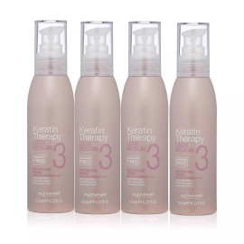 Alfaparf Lisse Design Keratin Therapy Detangling Cream 4.22 Oz Set of 4