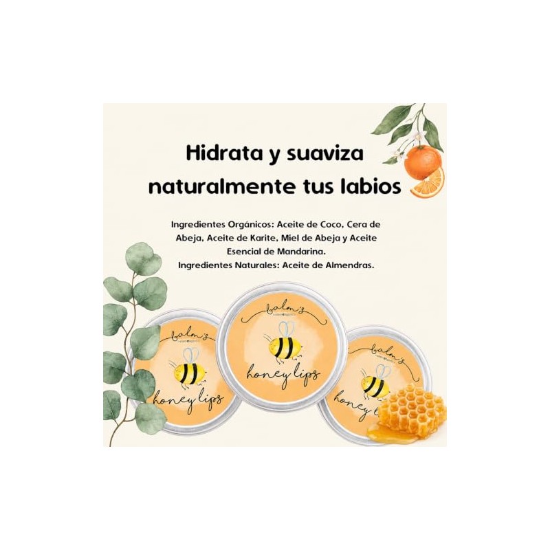 Balm's Honey Lips Kit 4 10g - Balsamo Labios Hidratante