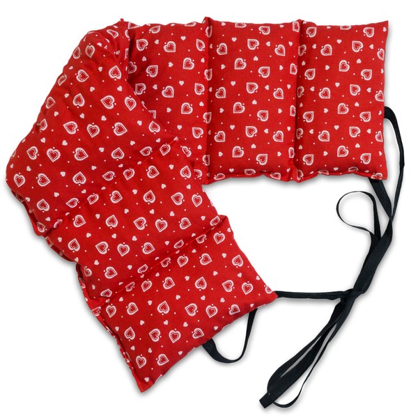 Heat Cushion, 7 Chambers, with Strap, 65 x 15 cm,