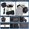 Rhinowalk Motorcycle Saddle Bag Waterproof Motor Pannier Bag Luggage Pack