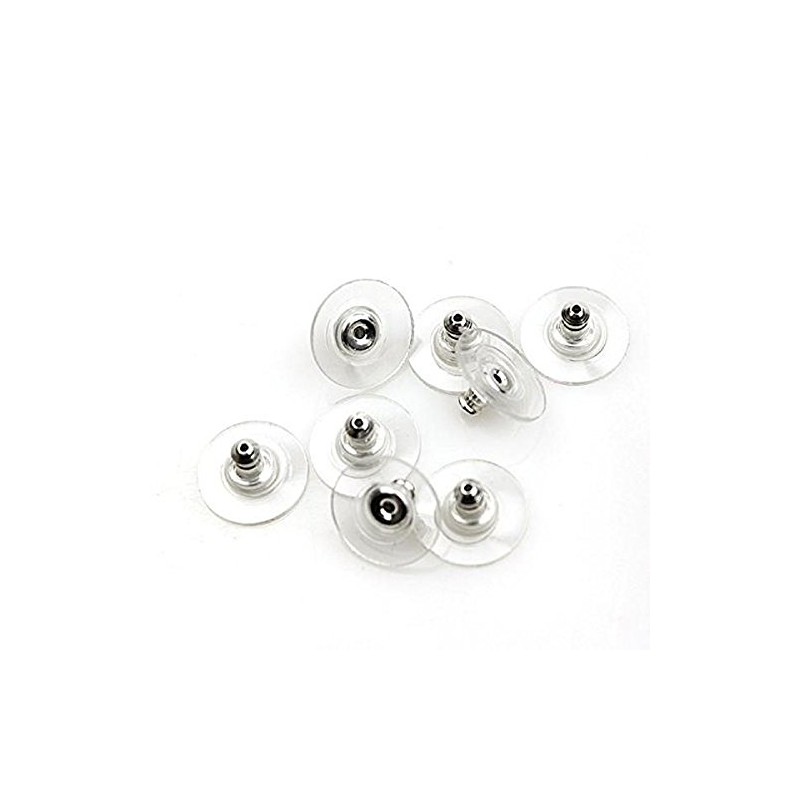Pack Of 10 Hypo Allergenic Bullet Clutch Earring Backs with