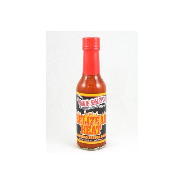 Marie Sharp's Belizean Heat Hot Sauce, 5 fl oz (Pack of 12)