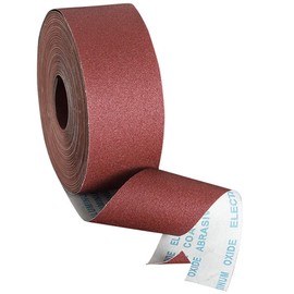 ExcInter Sanding Abrasive Sandpaper Roll Polishing Grinding Emery Flexible Cloth for Metal Wood Tools(80 Girt, 5 Metres x 115mm)