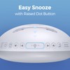 REACHER Sunrise Alarm Clock White Noise Machine with Night Light,