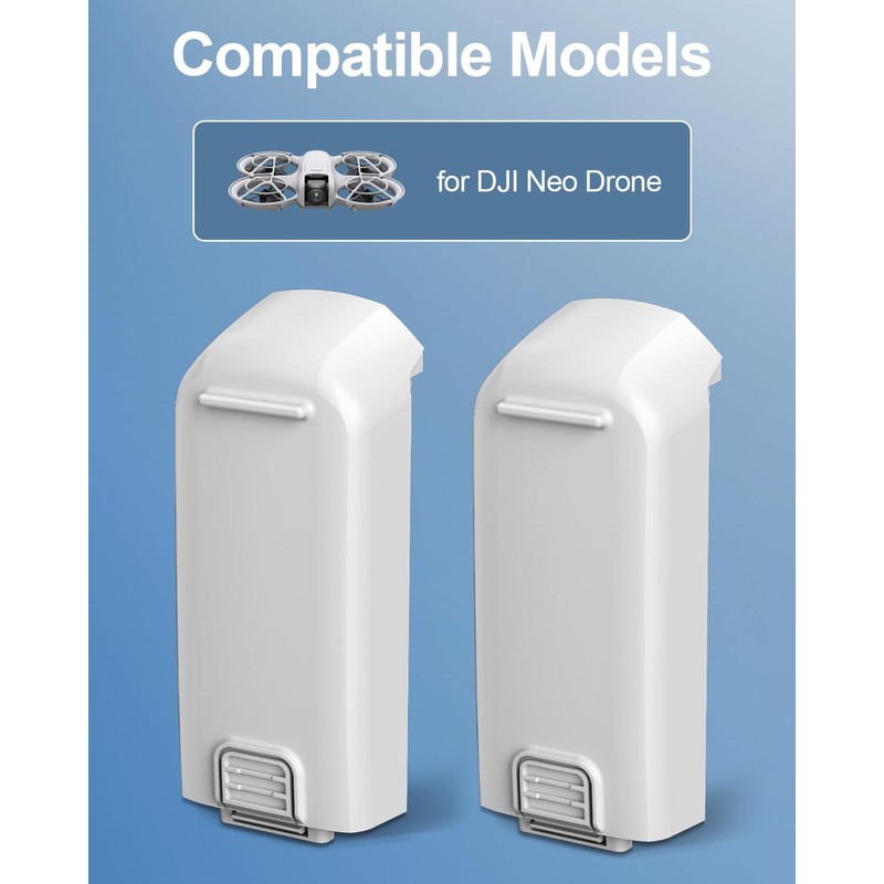 MVMOD Neo Battery 2 Pack, 1435mAh 7.3V Intelligent Flight Battery