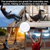 30 Stück Silikon Zehenschutz,Zehenschutz Transparent,Gel Atmungsaktive Zehenkappen,Zehenschutz Kleiner Zeh,Protector Anti-Friction