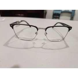 Alberto Romani Frame 20201 56-19-150 Black Silver. Spring Hinge