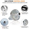 (5Pcs) WB03X25796 / WB03T10326 Gas Stove Knobs Replacements for GE