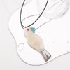 Large Bird Pendant Necklace for Women Fashion Exaggerated Big Resin