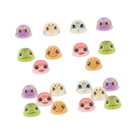 IWOWHERO Intricate Snake Head Nail Charms Resin Nail Art Decorations Snake Nail Art Accessories DIY Nail Jewels for Women