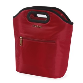 BEBE Tanya Lunch Tote, Dark Red