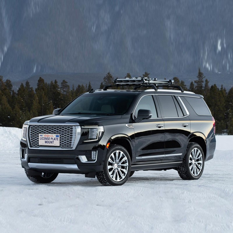 No Drill Front License Frame Compatible with GMC Acadia 2013-2023