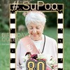SuPoo 80th Birthday Sash and Crown Rose Gold 80 and