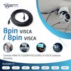 Wirenest 150ft VISCA PTZ Daisy Chain Camera Control Cable for