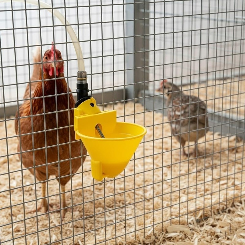 Suinga Abbeveratoio automatico per galline e perdici | Confezione da