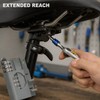 Mini Ratchet Screwdriver Bit Set with Reversible Handle, Magnetic Extension