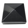 2.5" x 2.5" Aluminium Pyramid Post Cap for Metal Posts