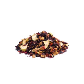 Fruit Tea Loose Fruit Garden Rose Hips, Apple, Hibiscus, Oranges, Lemons, Strawberry Fruit Tea Fine Strawberry Red Fruit Note 250 g