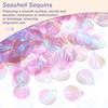 sourcing map 50 Gram Loose Sequins 13 MM Seashell Sequins