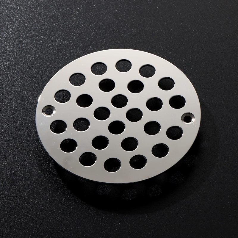Evangeline 4 Inch Shower Drain Cover Replacement Bathroom Grate Drain