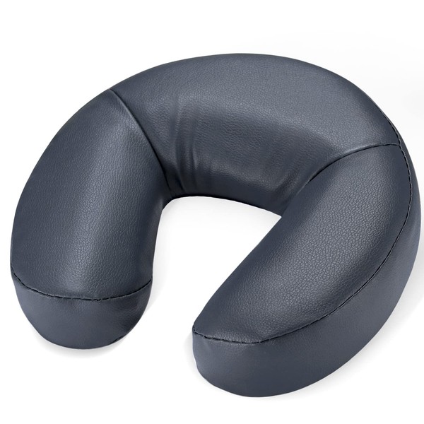 Noverlife Massage Face Cradle Cushion, Professional U Shaped Headrest Face Down Prone Position Cushion Pillow for Massage Tables, Standard Massage Face Neck Head Rest Pad for Beauty Spa Sleeping Nap