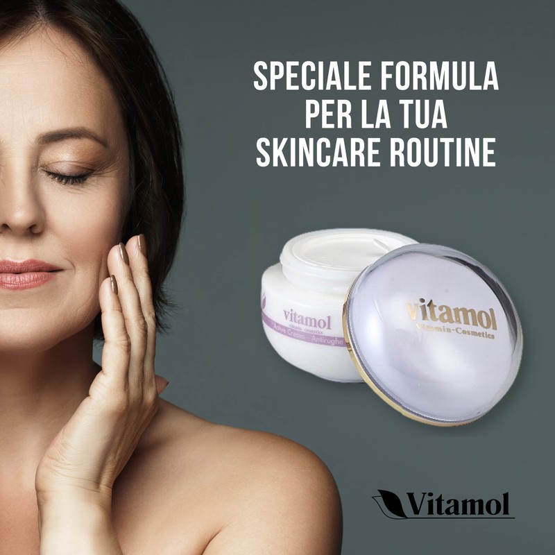 Vitamol Cosmetics Active Cream Anti-Wrinkle Face Cream 50 ml for