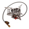 Mini Camping Gas Stove Windproof Stove Three Core Head Gas