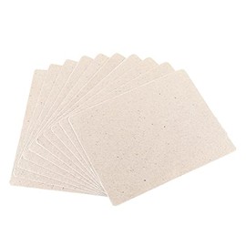 BOJACK Waveguide Cover Universal Mica Sheet for Microwave Oven, 10PCS，Cut to Size 150X120mm