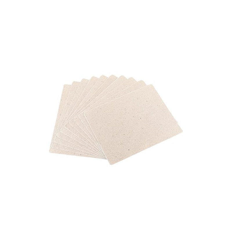 BOJACK Waveguide Cover Universal Mica Sheet for Microwave Oven, 10PCS，Cut