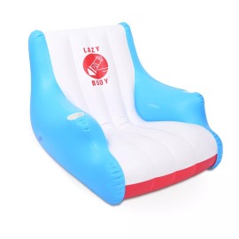 GoFloats Lazy Buoy Giant Inflatable Swimming Pool Chair Float Seat Lounger