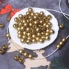 120 15mm Wood Beads - Hole 7mm for Macrame Projects,